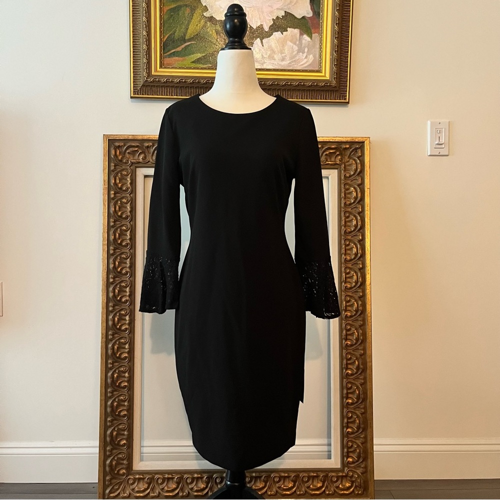 TOMMY HILFIGER Black Dress